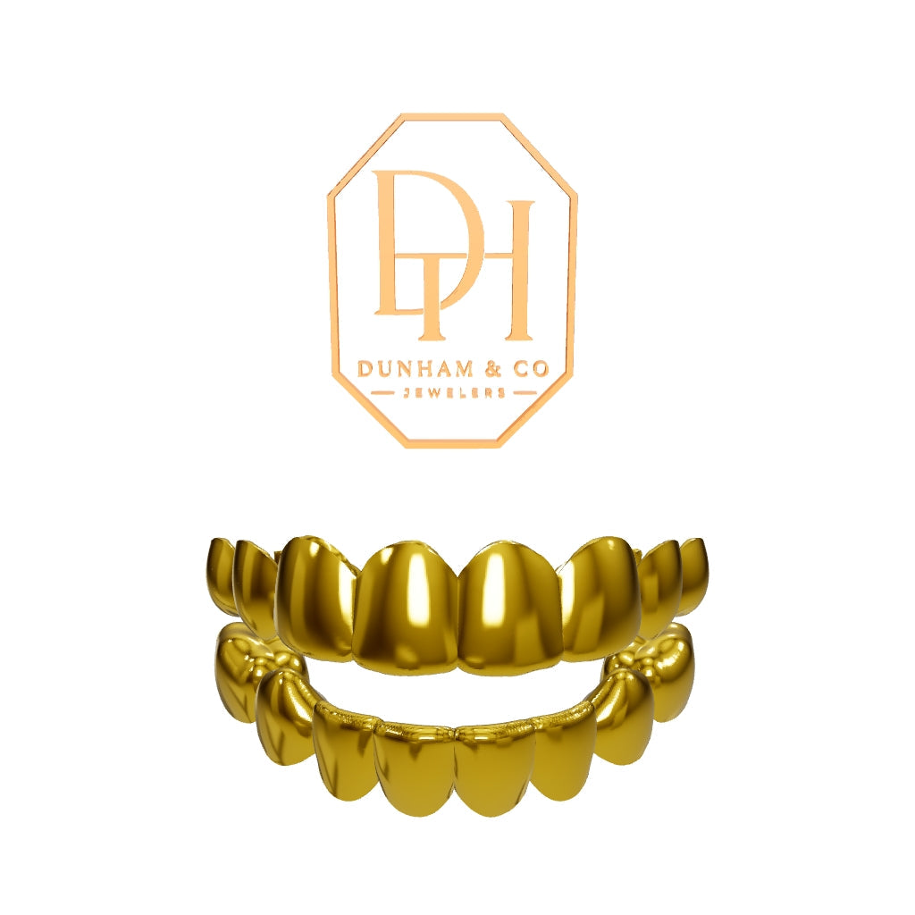 Solid Gold Grillz